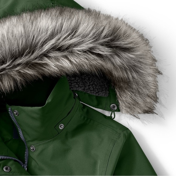 Lands' End NWT Women's Expedition Down Waterproof Winter Parka Coat in Purple - Picture 11 of 11